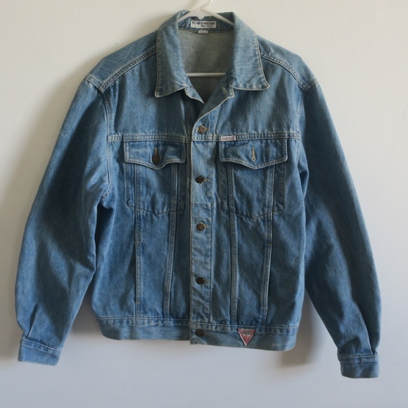 guess denim jacket vintage